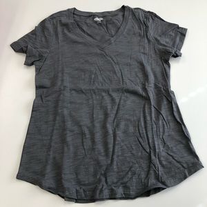 V neck Old Navy Everywear Gray Shirt